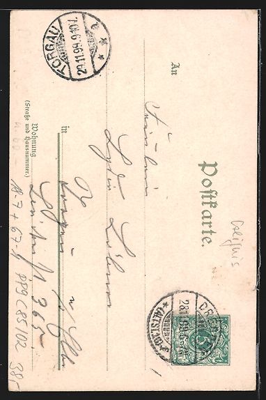 Ganzsachen: Ganzsache PP9C85 /02: Dresden, Volksth – Gebraucht aus Berlin von bartko-reher 1