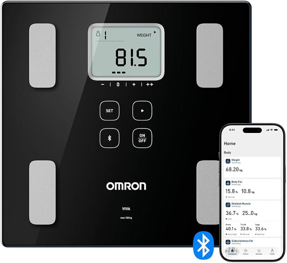 Omron VIVA Smart Body Composition Scale–Bluetooth / Body Fat (D ...