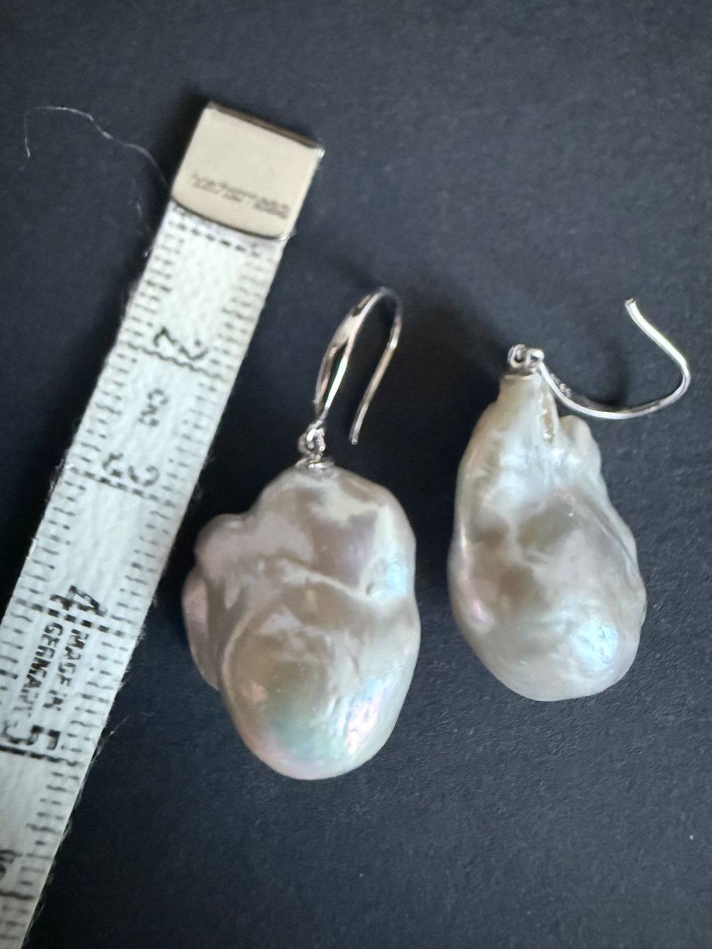 Boucles d'oreille: Silber Ohrringe mit Barockperlen 925 – D'occasion à Spiegel b. Bern par Rogger72 3