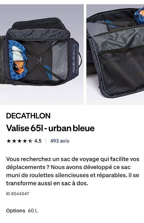 Reisekoffer: Valise sac à dos trolley – Gebraucht aus Belmont-Yverdon von Adison64 3