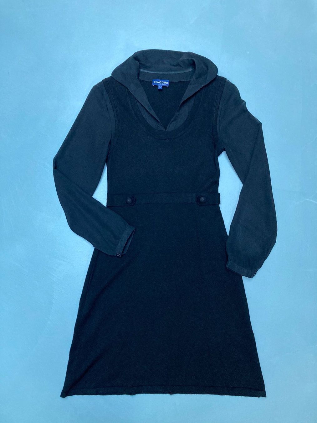 C&A Vestiti: Elegantes Kleid mit transparenten Ärmeln – Usato da Leuk-Stadt venduto da nadlerhu 4
