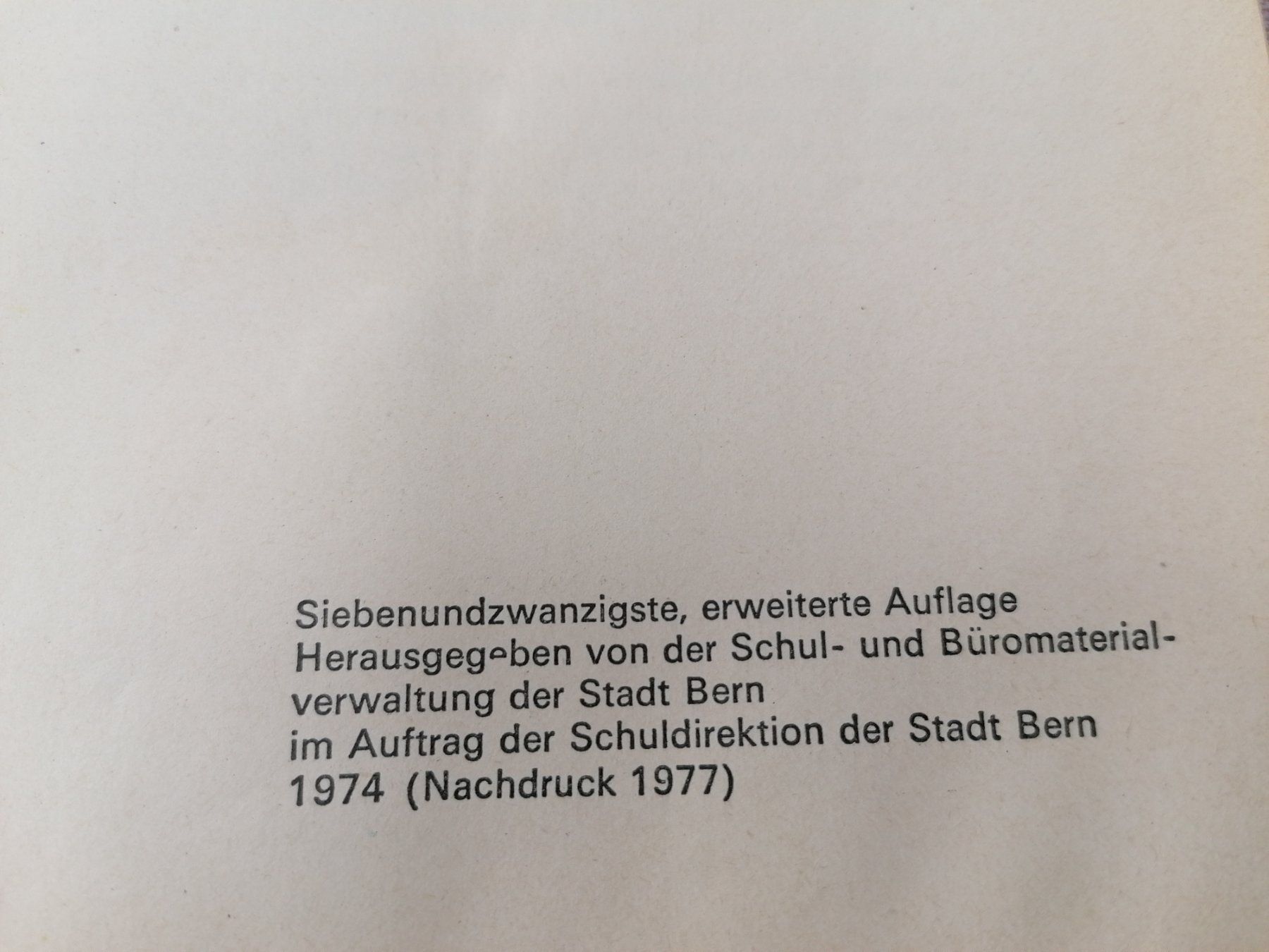 Bücher: Berner Kochbuch - Ausgabe 1977 – Gebraucht aus Köniz von Brockenreich 2