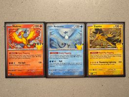 Moltres | Articuno | Zapdos - Pokémon TCG - MEP 96/97/98| EN