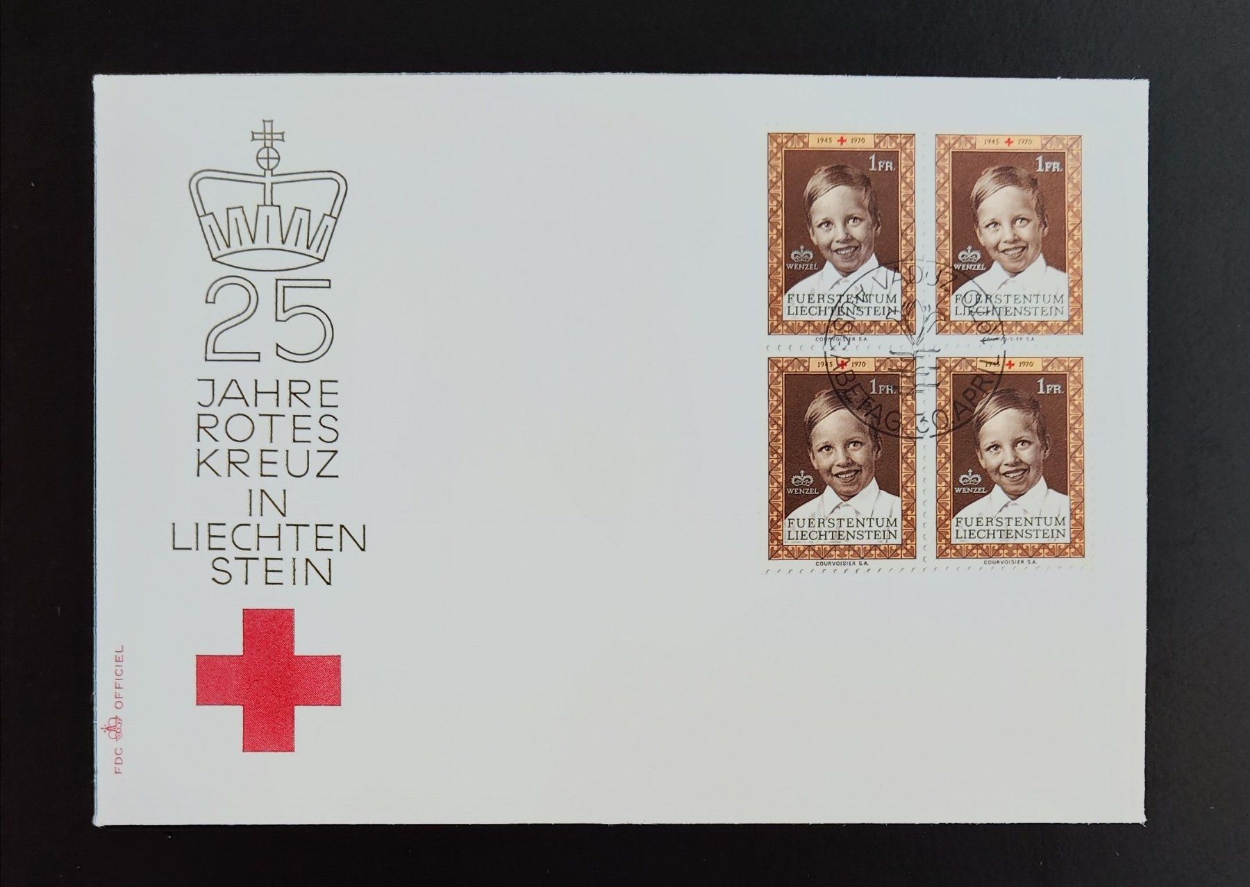 Buste & buste per spedizione: FDC Liechtenstein 1970 – Usato da Lenzburg venduto da Dani_Lenzburg