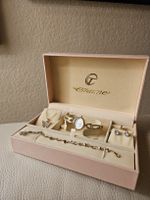 Charmes Schmuckset, Gold, neuwertig, Originalverpackung