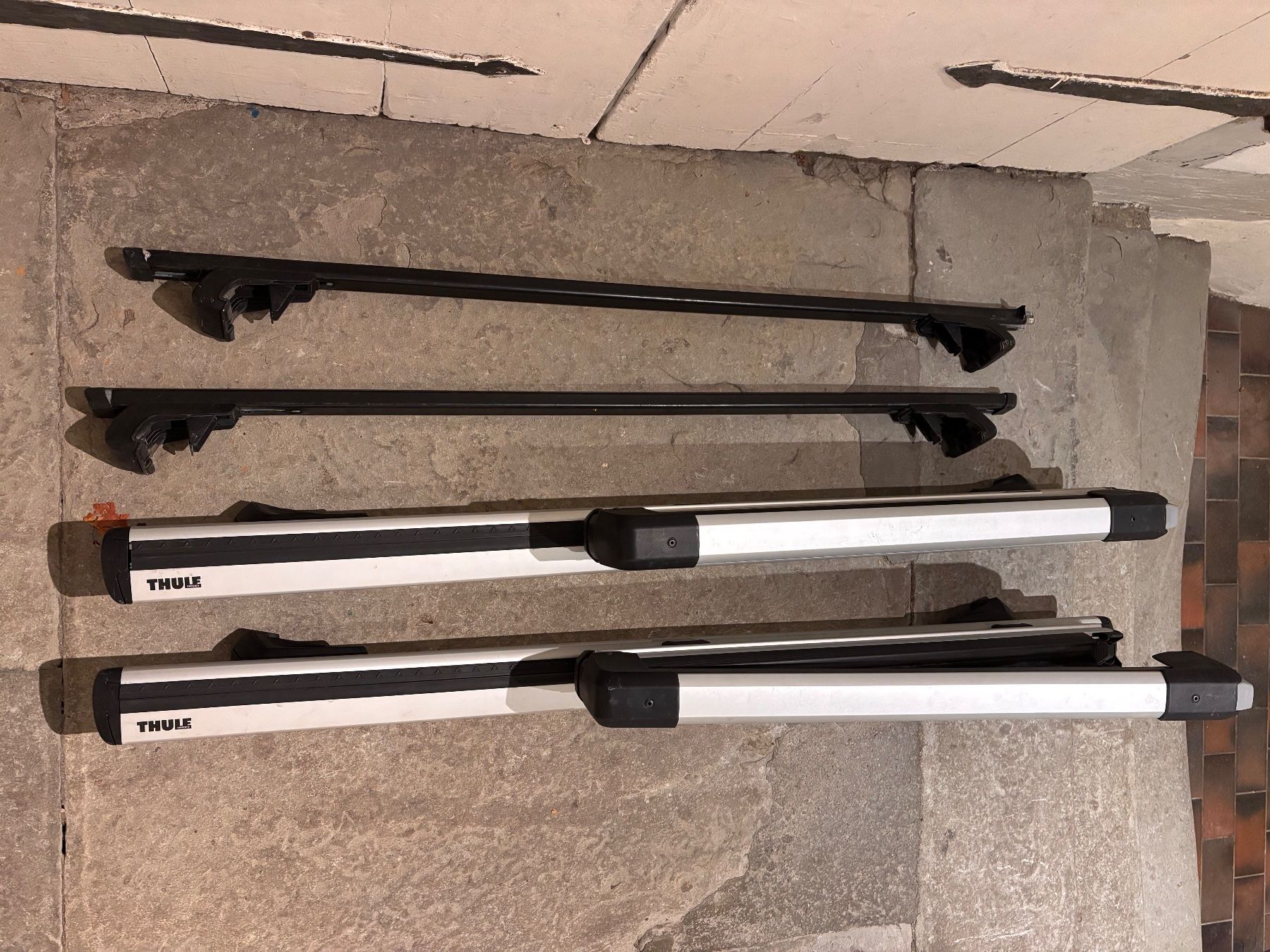 Thule Portapacchi: Thule Skiträger Grösse M & Dachträger – Usato da Zürich venduto da Allerhand27