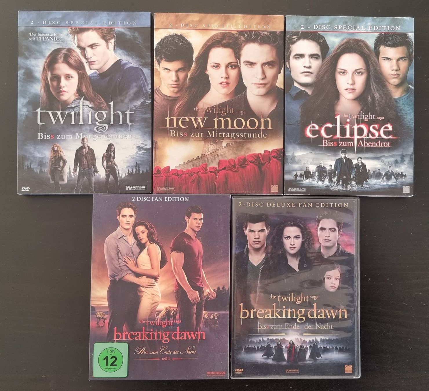 Tutti i DVDs: Twilight alle Filme – Usato da St. Gallen venduto da jacky.k