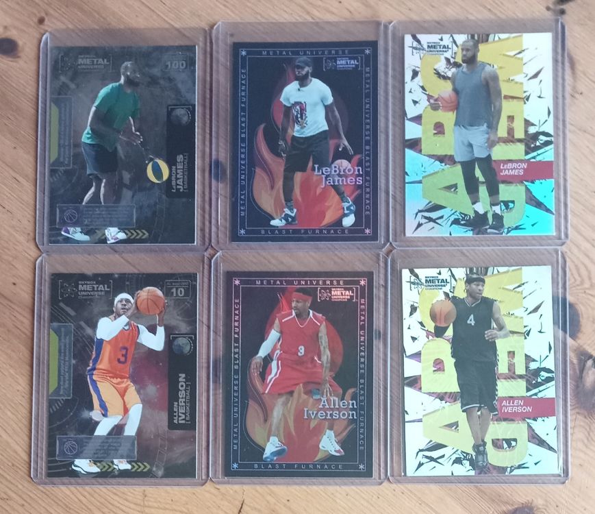 lebron-james-allen-iverson-nba-cards-lot-kaufen-auf-ricardo