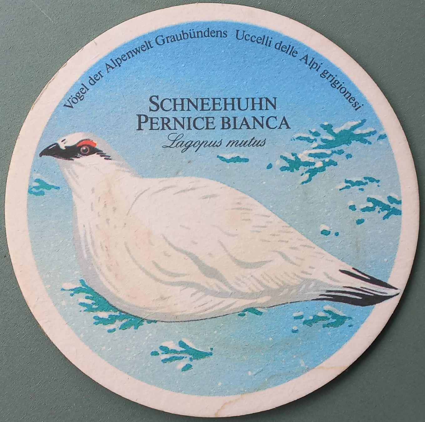 Cardinal Untersetzer: Bierdeckel - Calanda - CH – Gebraucht aus Niederuzwil von lubimaja