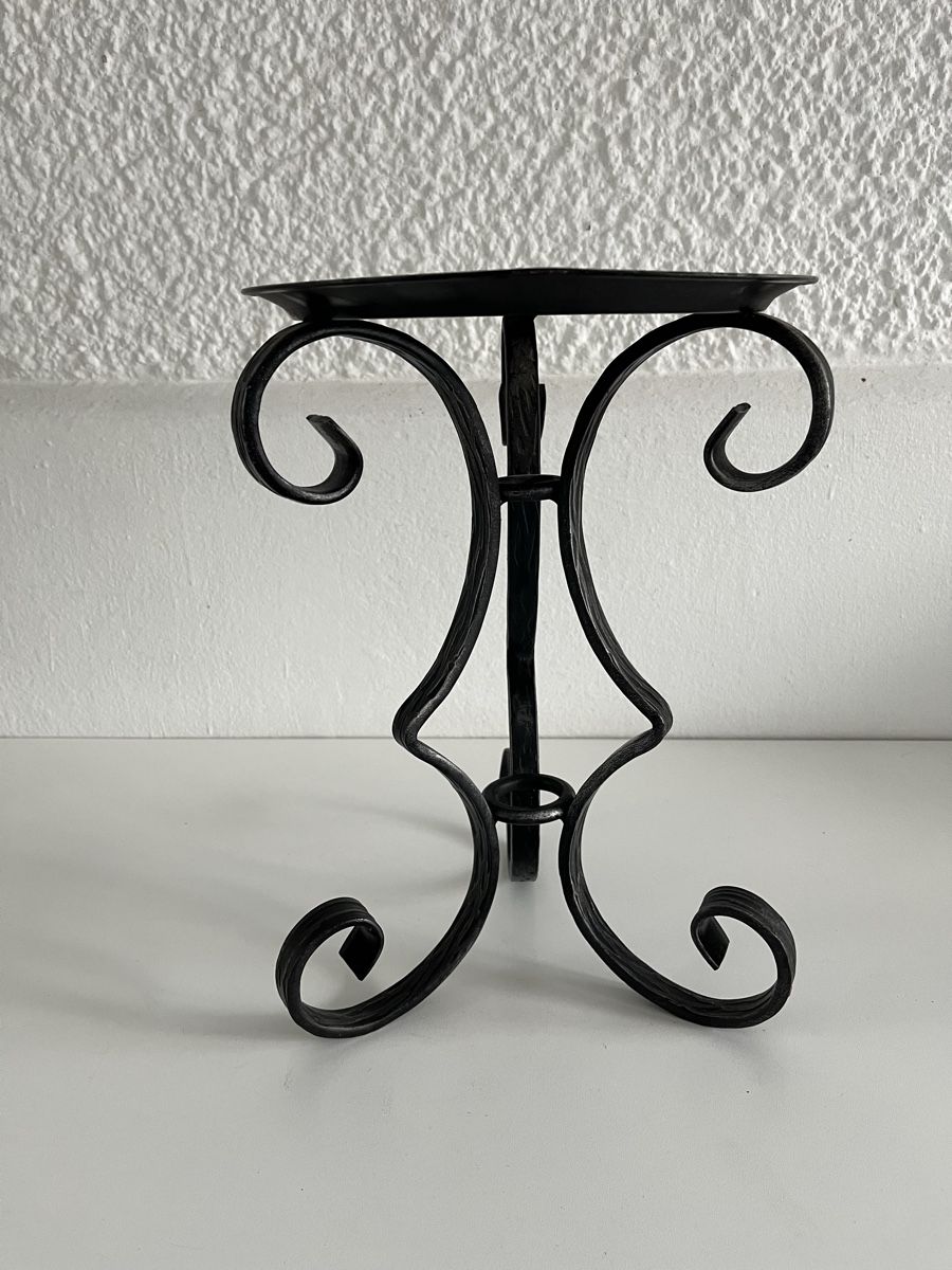 Sonstiges für Haushalt & Wohnen: Blumentopf-Ständer / Untersetzer aus Schmiedeeisen – Gebraucht aus Wetzikon ZH von seli03 3