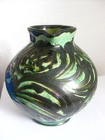 Keramikvase von Herman A. Kähler, Dänemark