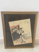 Estampe Japonaise Encadrée – Suzuki Harunobu