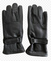 Paire de gants de belle qualité en cuir véritable / Neuf
