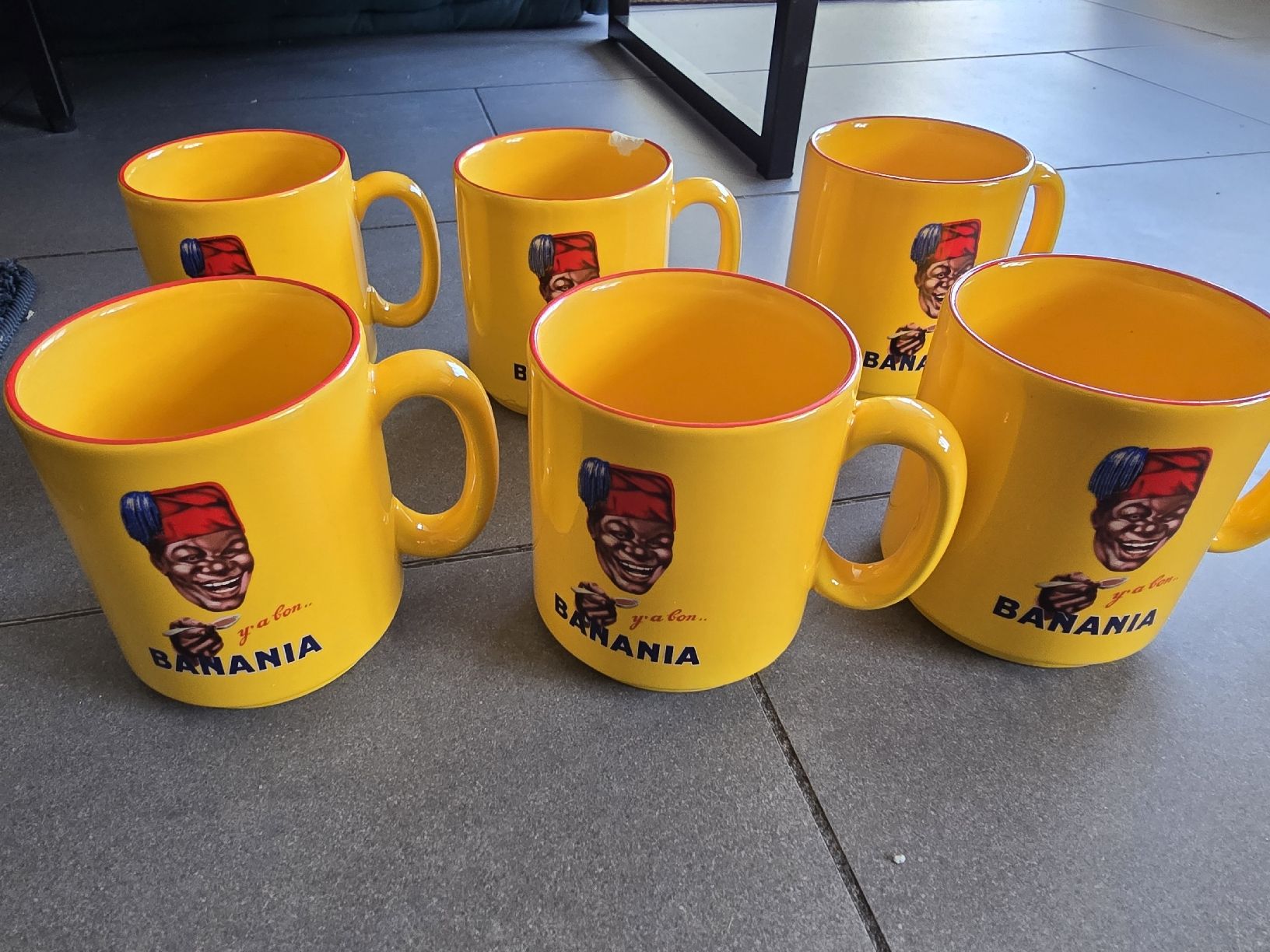 Tasses: 6 tasses Banania – Neuf (Voir description) à Bulle par jul_knn6