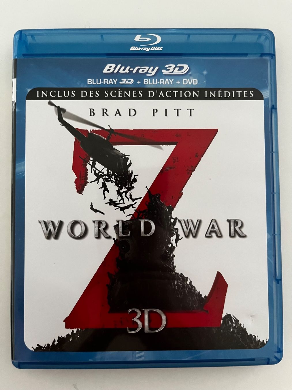 Tutti i DVDs: Blu-ray 2D et 3D World War Z Brad Pitt – Usato da Veyrier venduto da Deniro2