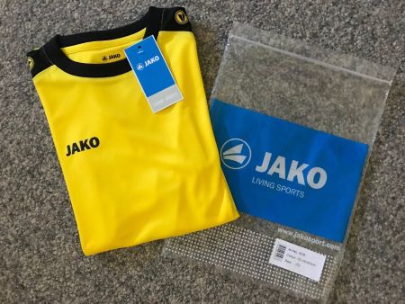 JAKO Junioren Tricot, gelb/schwarz, Gr.152