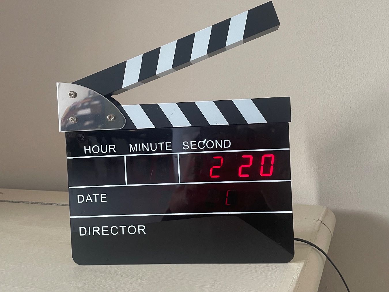 Orologi: Horloge digitale on clap - Ciak! – Usato da Minusio venduto da Pink222 1