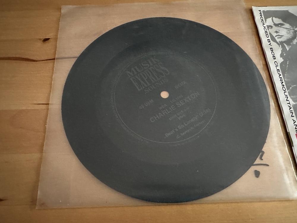 CHARLIE SEXTON tolle Singles Musik Express Kult Top 80's (Gebraucht) in ...