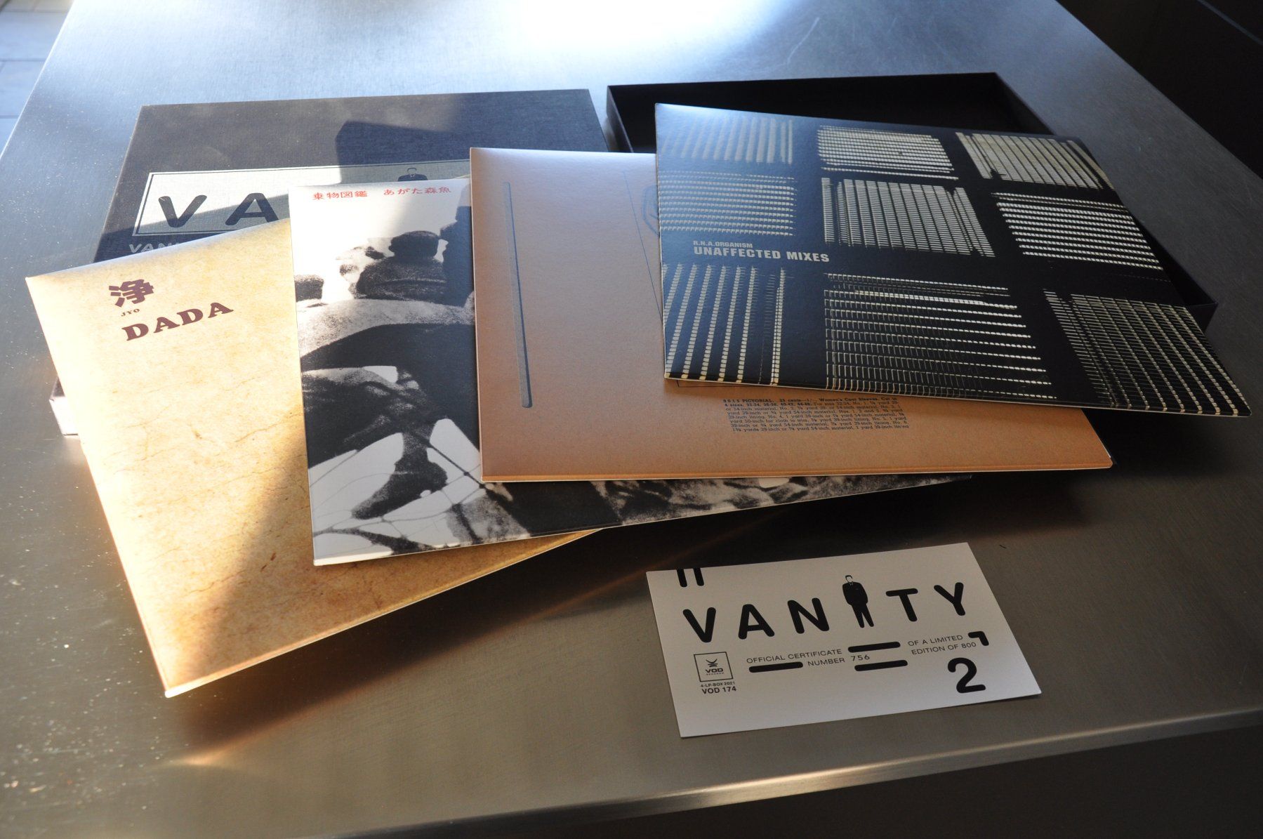 Schallplatten: VANITY RECORDS BOX 4LPS - VOLUME TWO - VOD 174 - INDUSTRIAL – Neu (gemäss Beschreibung) aus Sion von jaipur1401 2