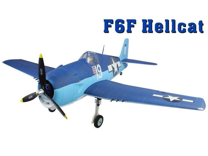 Modellismo RC: F6F Hellcat V2, Spw 1270mm, PNP-Modell von Dynam – Nuovo e nell'imballaggio originale da Entlebuch venduto da Hebu