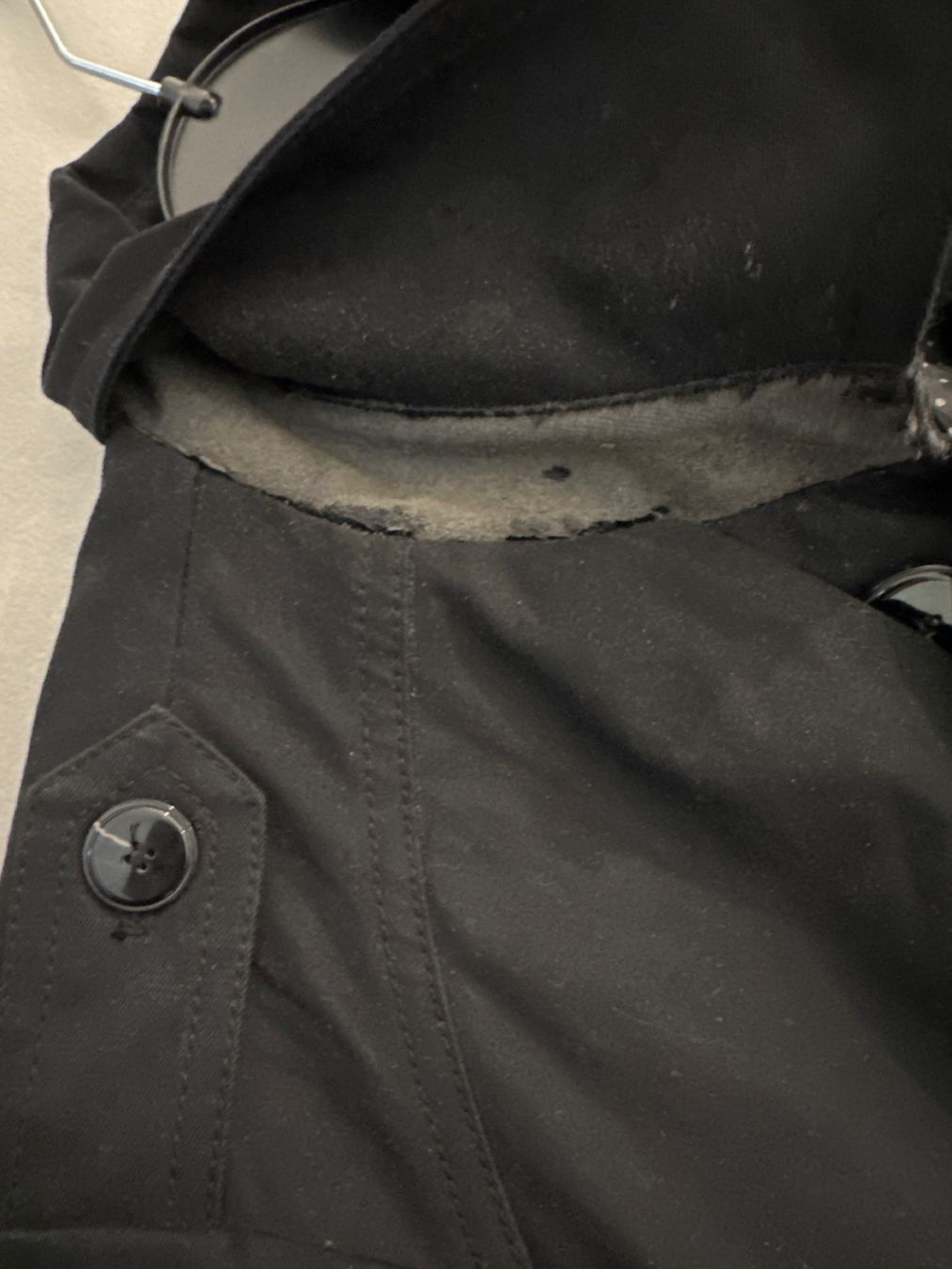 Mäntel: Damen Trenchcoat schwarz – Gebraucht aus Zug von Hehe 3