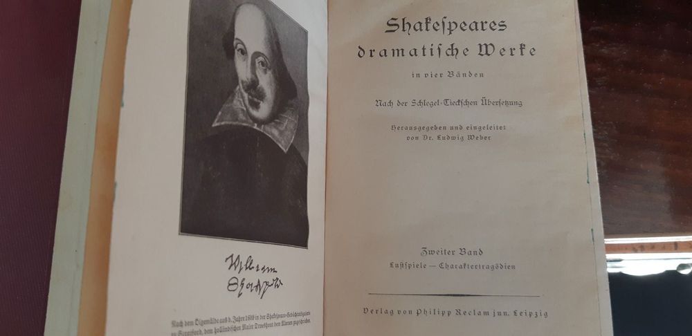 Livres: Shakespeare Werke - 4 Bände – D'occasion à Stetten AG par Brissago25 2