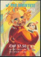 2012 - Pro Juventute - Markenheftchen - Ersttag ET