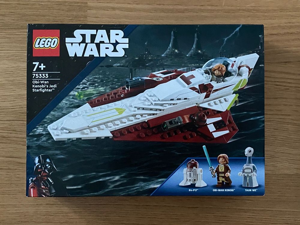 Lego Star Wars 75333 Obi-Wan Kenobi's Jedi Starfighter (Neu und ...
