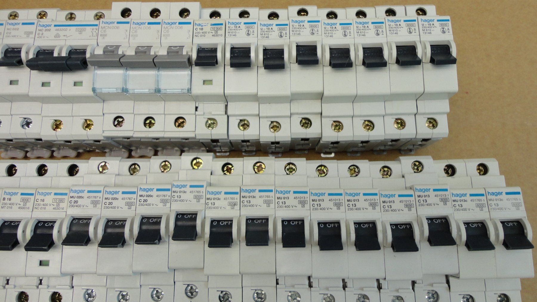 Hager Alimentazione elettrica: FI/LS Leitungsschutzschalter hager – Usato da Emmen venduto da Dora024 3