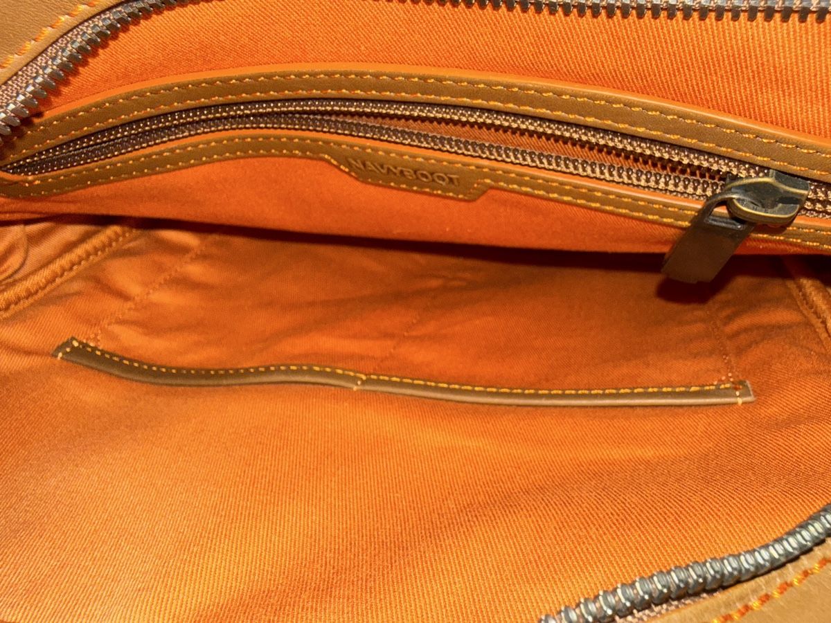 Navyboot Borse: NAVYBOOT Ledertasche Umhängetasche braun – Nuovo (secondo la descrizione) da Goldach venduto da Messerguru 3