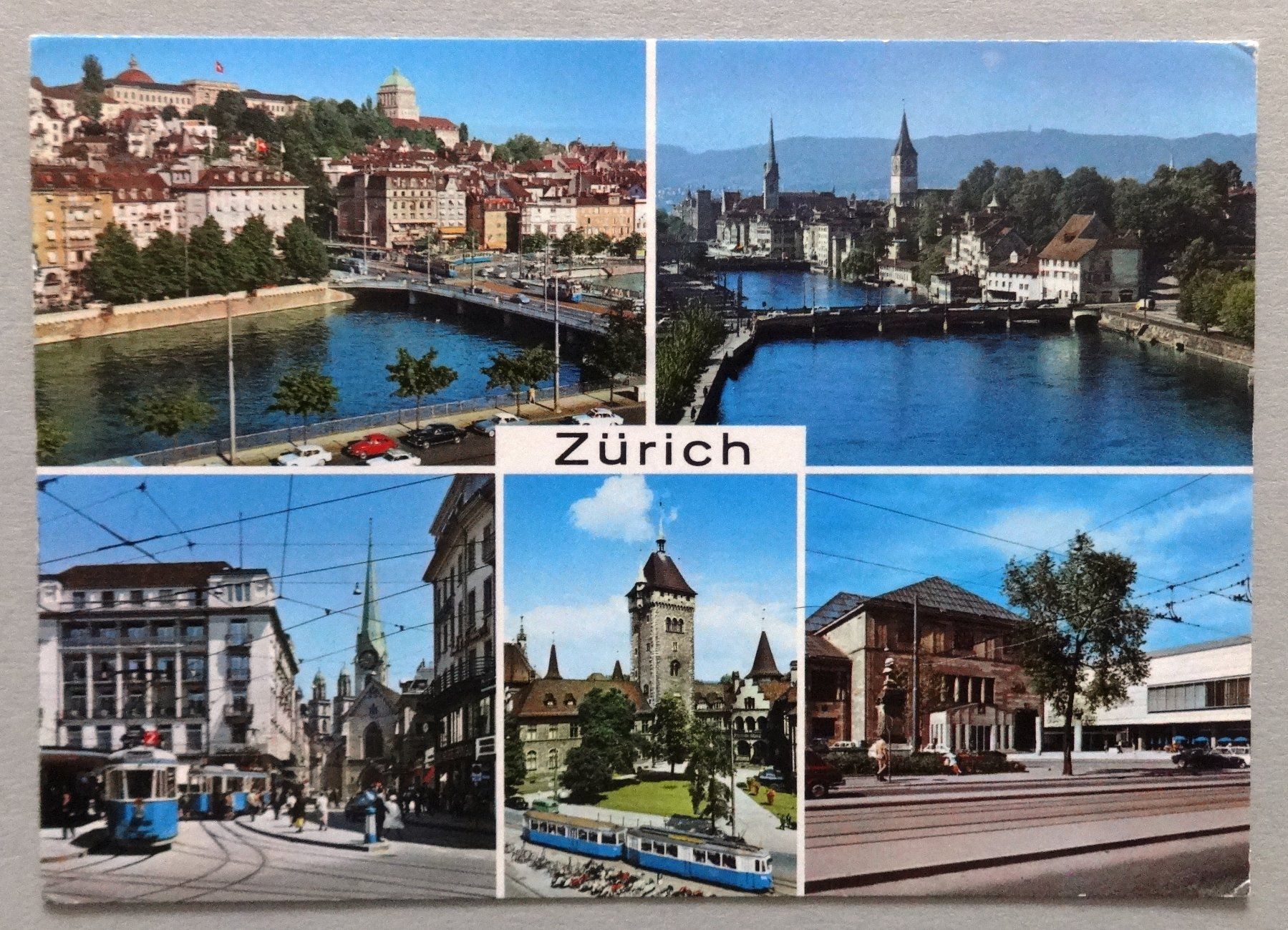 Ansichtskarten: Zürich – Gebraucht aus Fétigny von Billy2miny