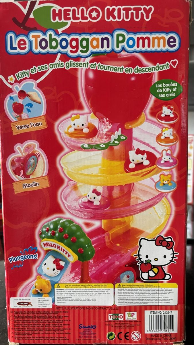 Hello Kitty Spielzeuge: Hello kitty le toboggan pomme – Neu und originalverpackt aus Cudrefin von sdz_trl6 1