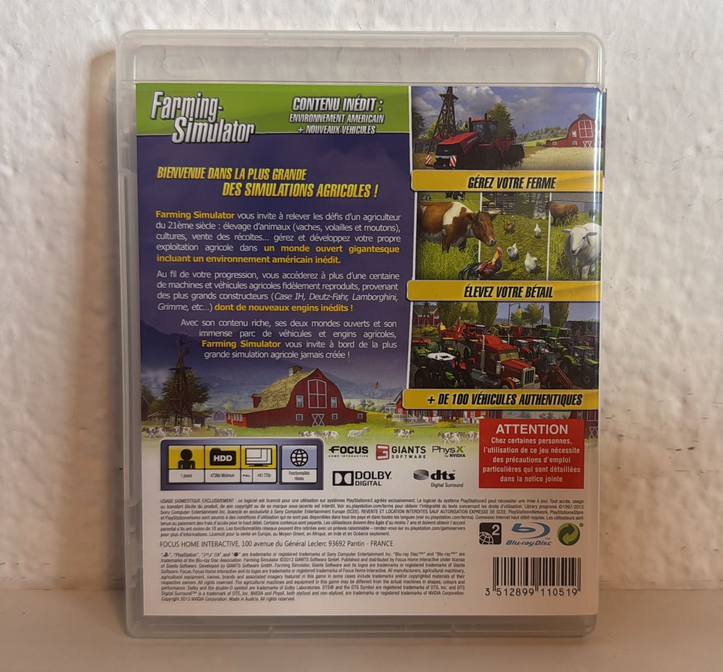 Giochi: Farming Simulator PS3 Spiel  – Usato da Ehrendingen venduto da lax21 1