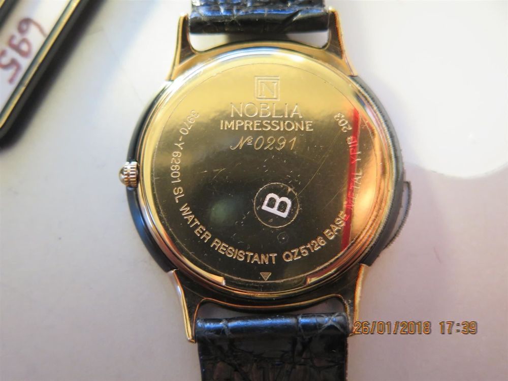 Damenuhr Noblia Uhr Uhr 18 Karat Gold 18 Karat Gold NOBLIA