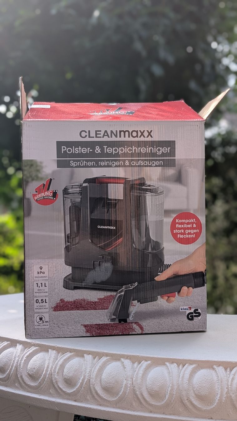 Cleanmaxx Aspirapolveri & Accessori: CLEANMAXX Polster-Teppichreiniger – Usato da Elgg venduto da MonaTheGremlin
