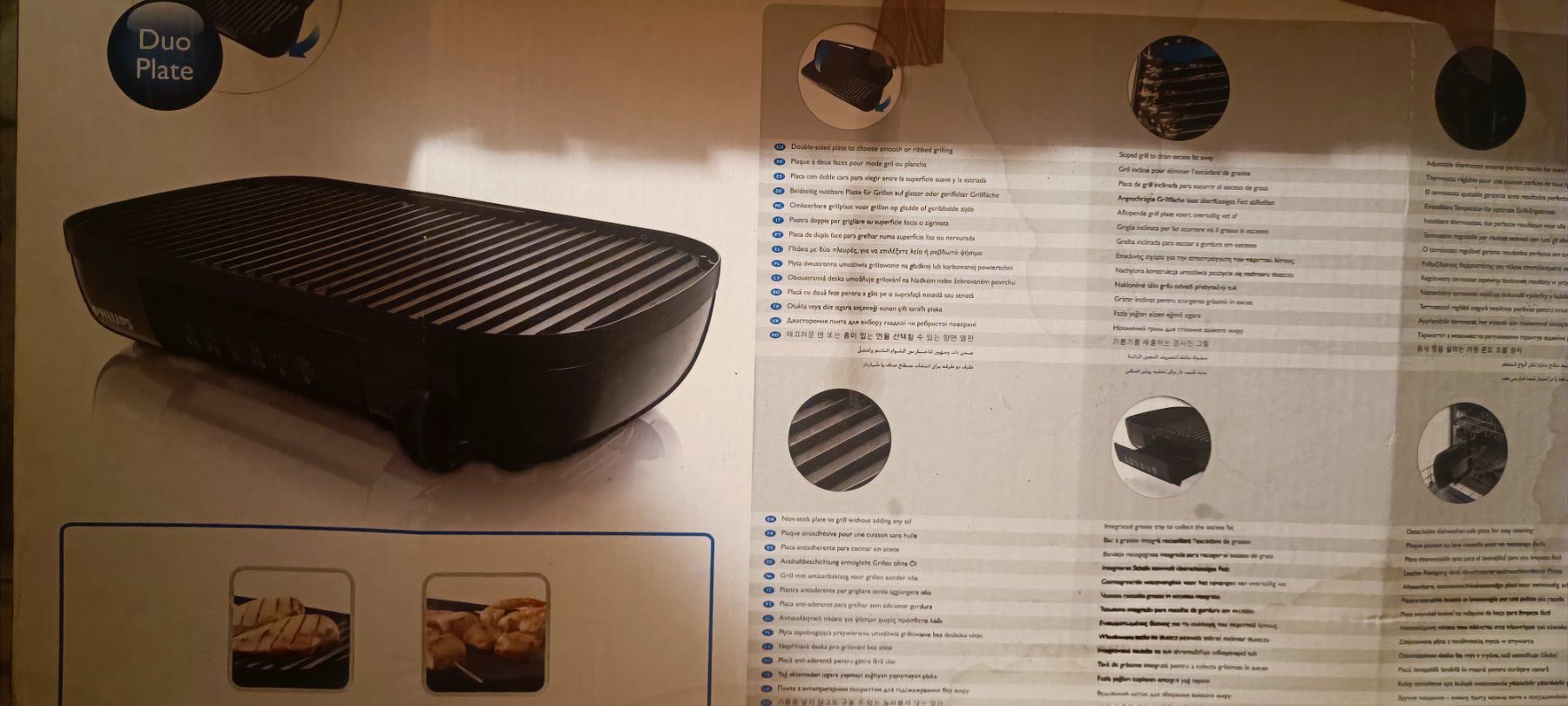 Griglie: Philips Tischgrill HD6321 – 2000 W – Usato da Bern venduto da sv-trade 7