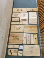 Weinkisten Deckel Holz nø 004
