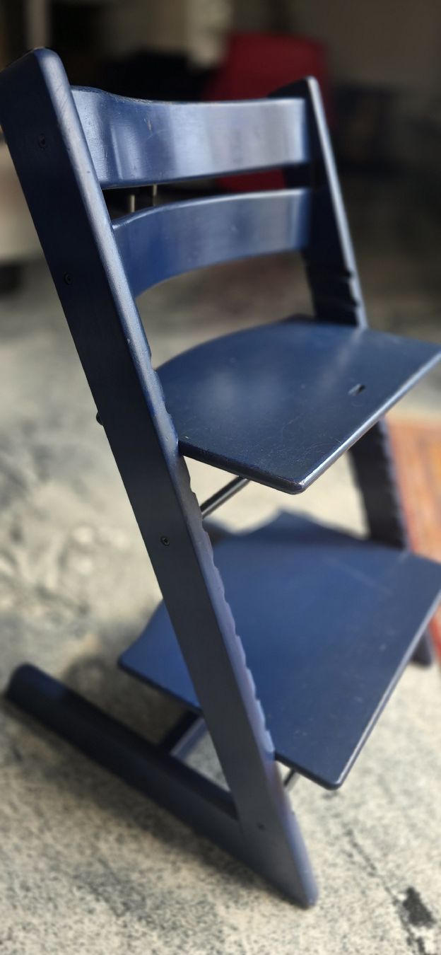 Stokke Seggioloni: Stokke Tripp Trapp – Blau – Usato da flueh venduto da Vickey