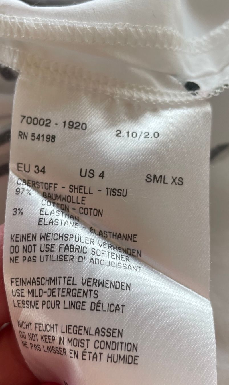 Bogner Camicette: Baumwoll-Bluse von Bogner – Usato da Balzers venduto da Golf-Lady 1
