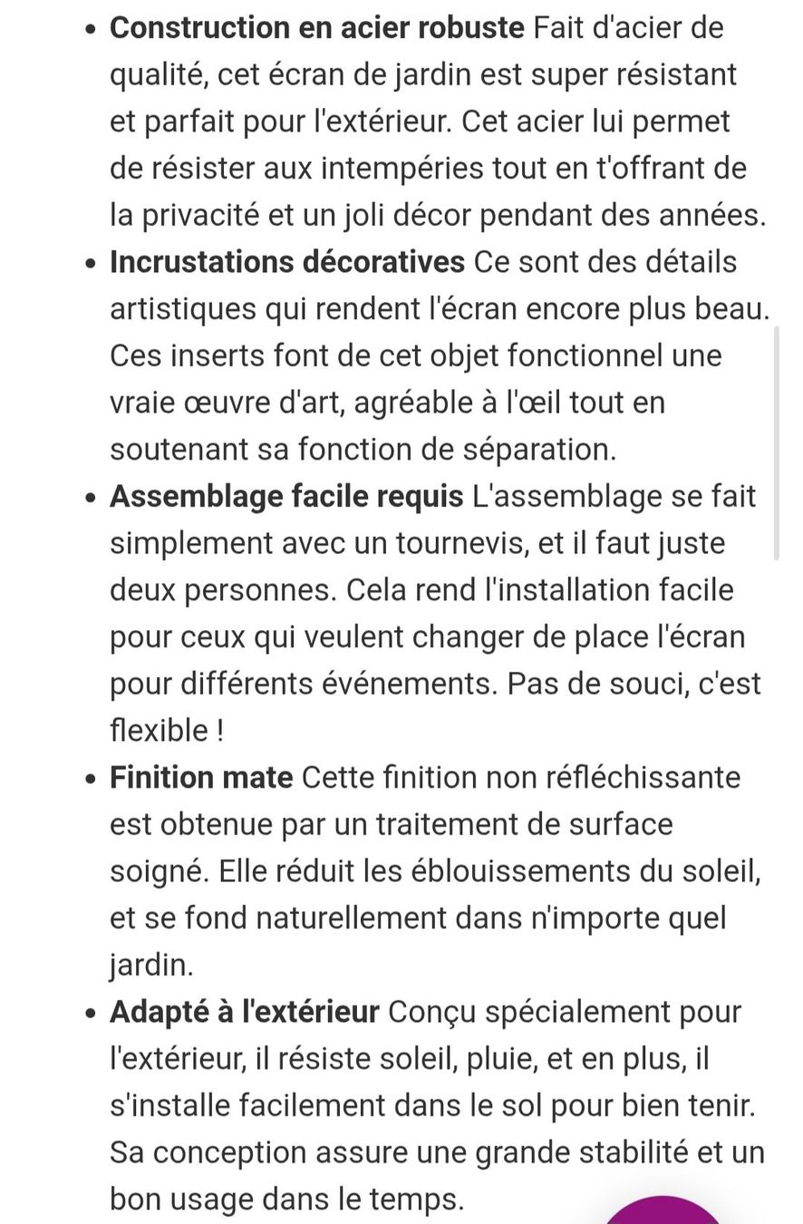 Toutes les décorations: Brise vue gris anthracite – Neuf avec emballage d'origine à Vesin par kar_v5bw 2