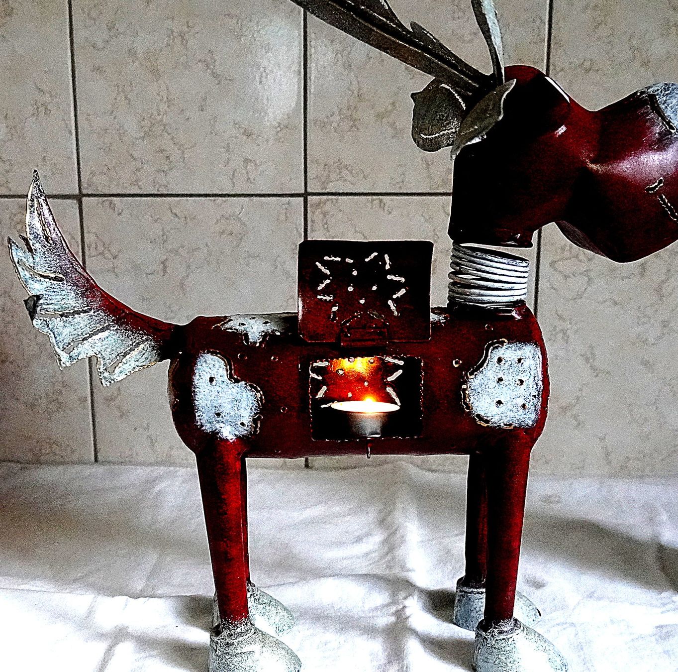 Toutes les décorations: Rudolf der rote Nase-Elch – D'occasion à Baar par 2cvbaar 5