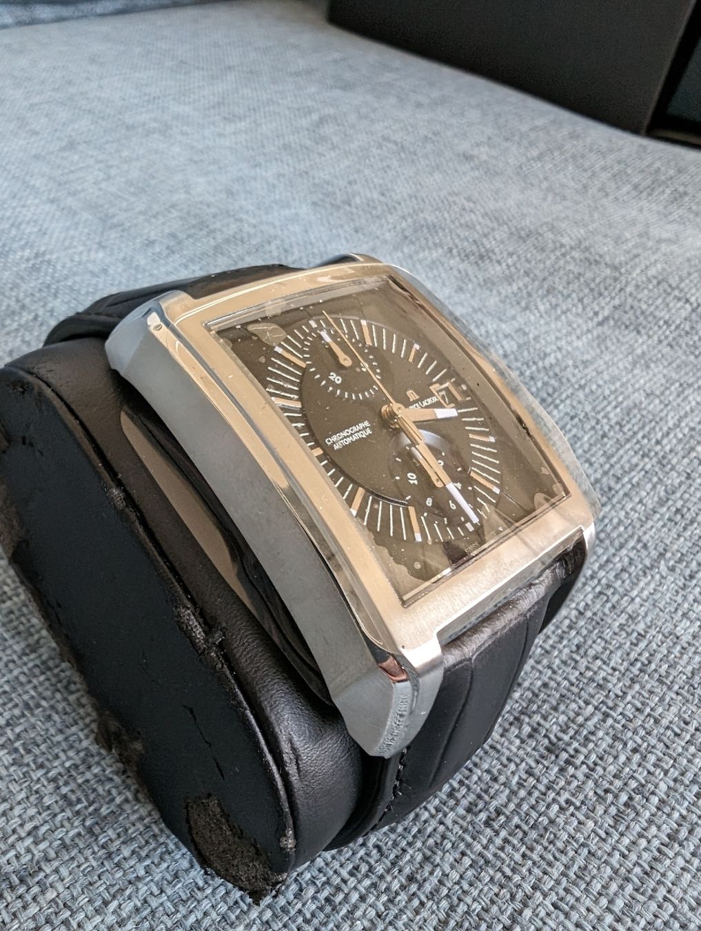 Maurice Lacroix Orologi: Maurice Lacroix Pontos Rectangulaire Chronographe – Nuovo e nell'imballaggio originale da Zürich venduto da pat_c76p 2