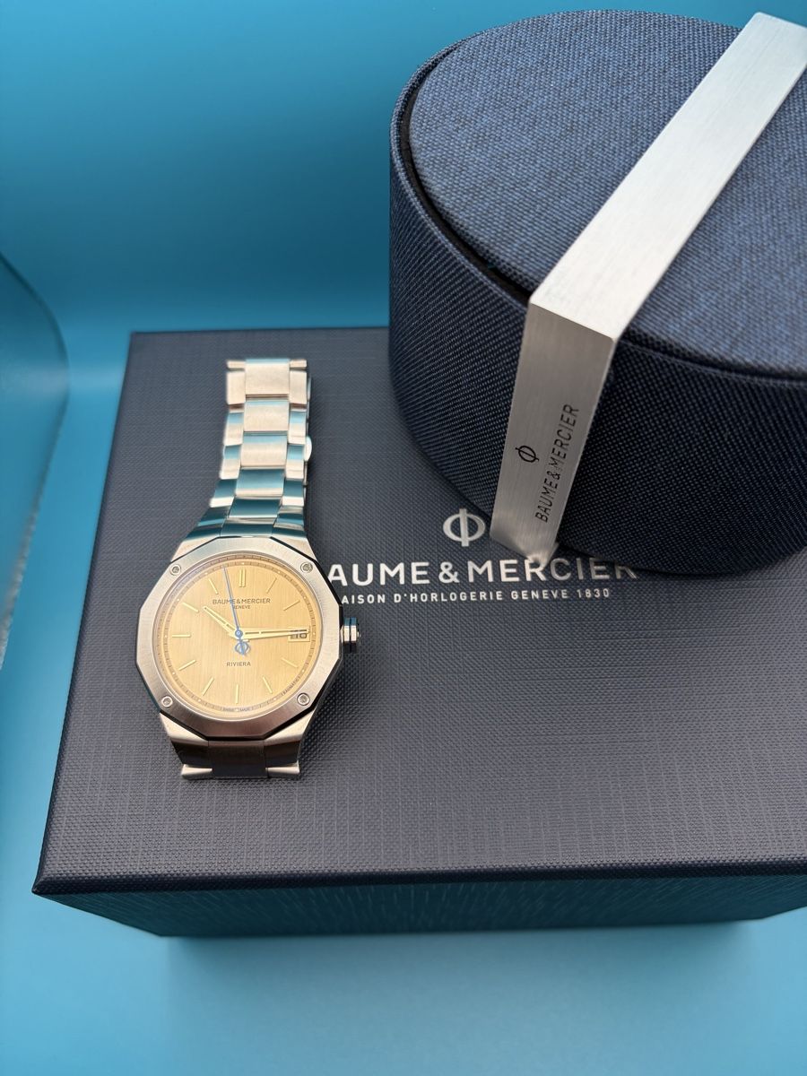 Baume & Mercier Orologi: Baume & Mercier Riviera MOA10822 – Nuovo (secondo la descrizione) da Meyrin venduto da Samos23 4
