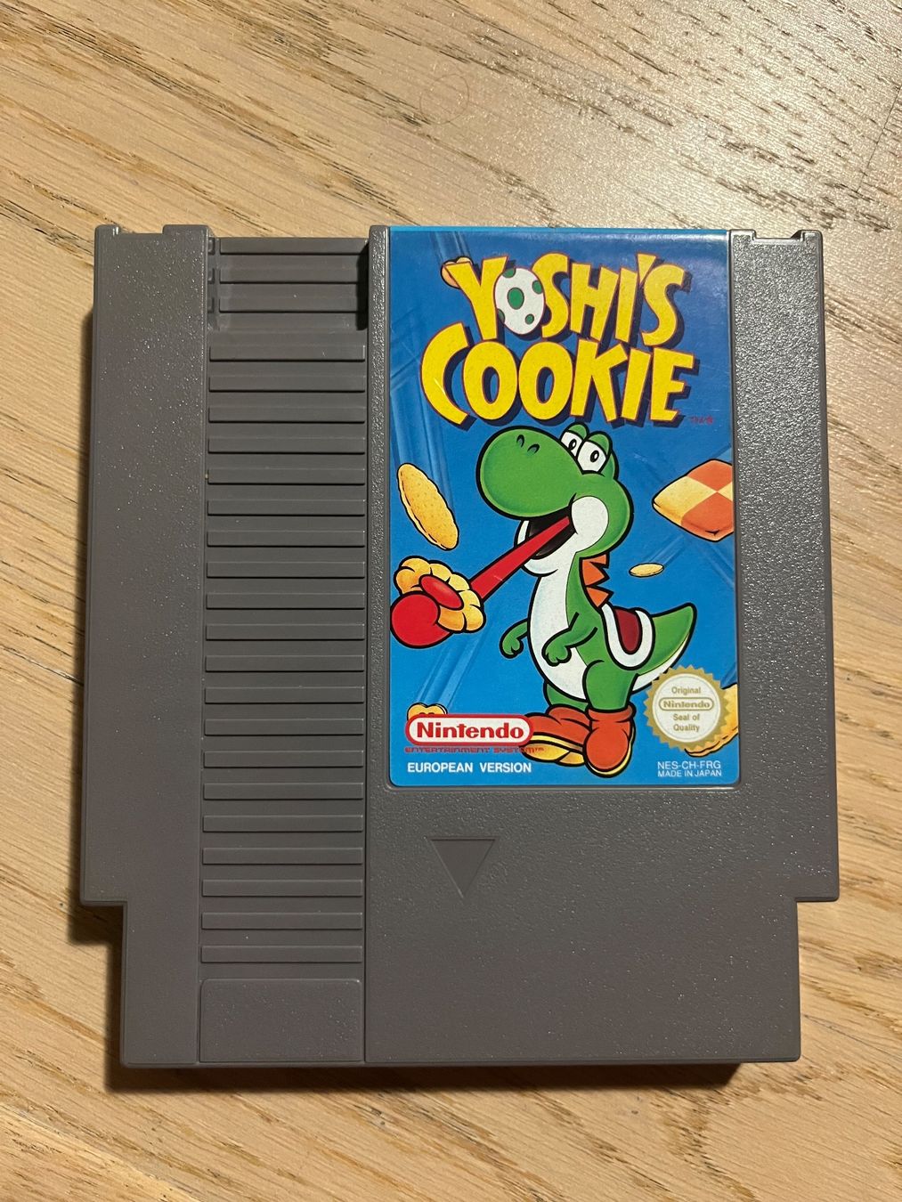 Nintendo Spiele: NES Game Yoshi‘s Cookie – Gebraucht aus Lohn-Ammannsegg von Lea3009