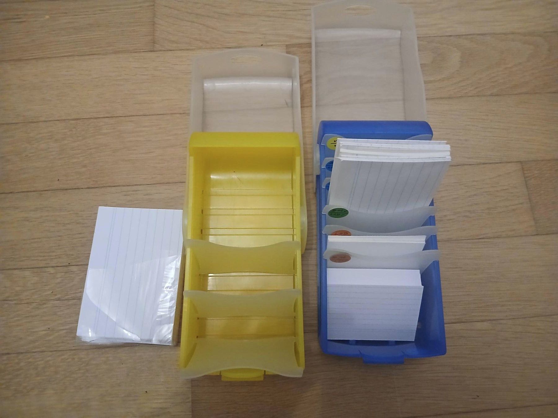 Contenitori & Simili: Karteikartenbox mit Karteikarten – Usato da Winterthur venduto da seh_9dhc