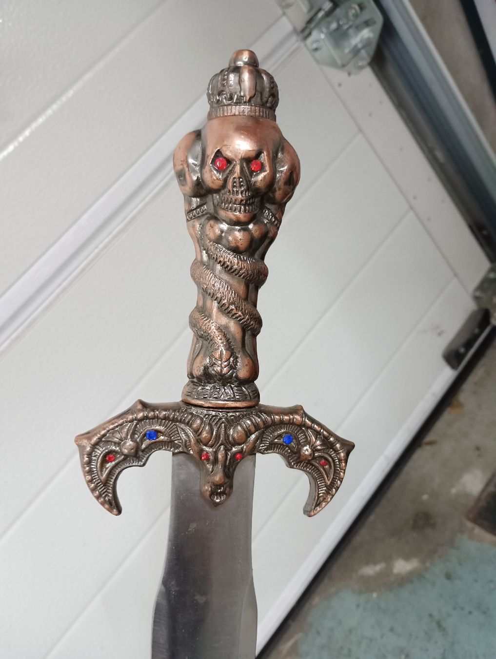 Sonstiges zum Sammeln & Seltenes: Fantasy Schwert Sammlung Mittelalter Cosplay mit Ständer – Gebraucht aus Brislach von Falke666 2
