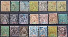 Reunion Franz. Kolonie ex. Kat. 18-39 gest. 1891/92