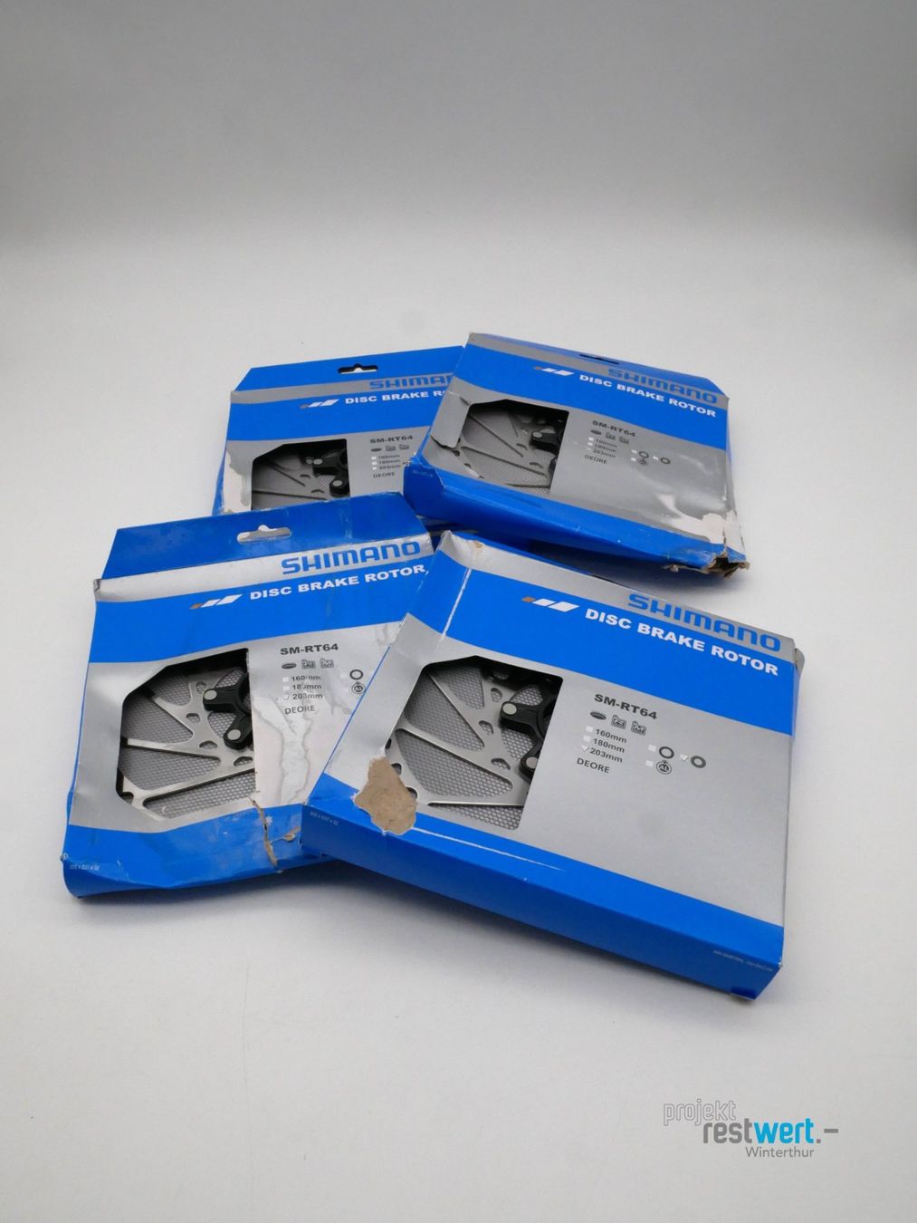 Shimano Pièces détachées: SHIMANO Bremsscheibe 203 mm – Neuf (Voir description) à Winterthur par Restwert_Winterthur