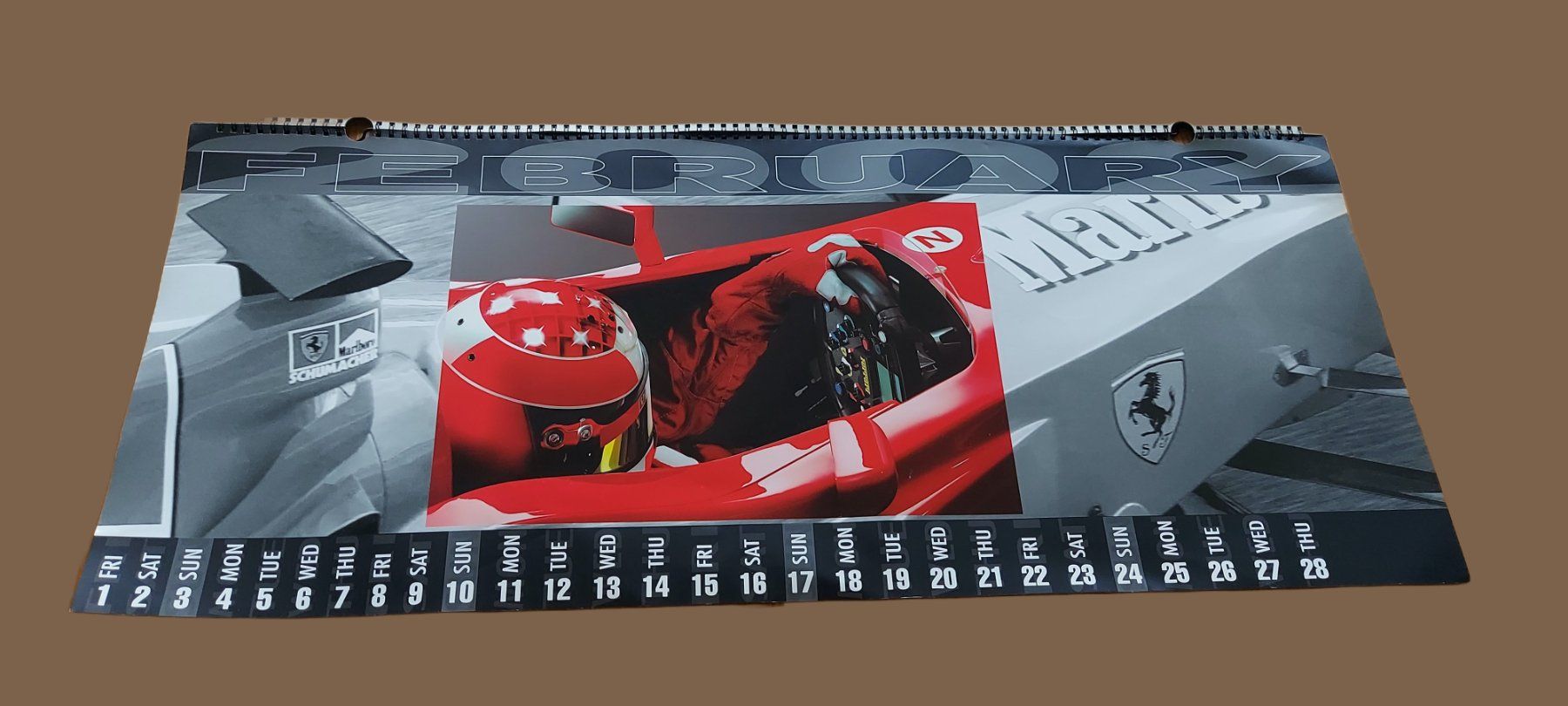 Ferrari Kalender: Calendrier Kalender Ferrari 2002 Francesco Carboncini – Gebraucht aus Matran von Swiss_Stuff_Store 2