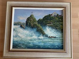 Antikes Bild Rheinfall